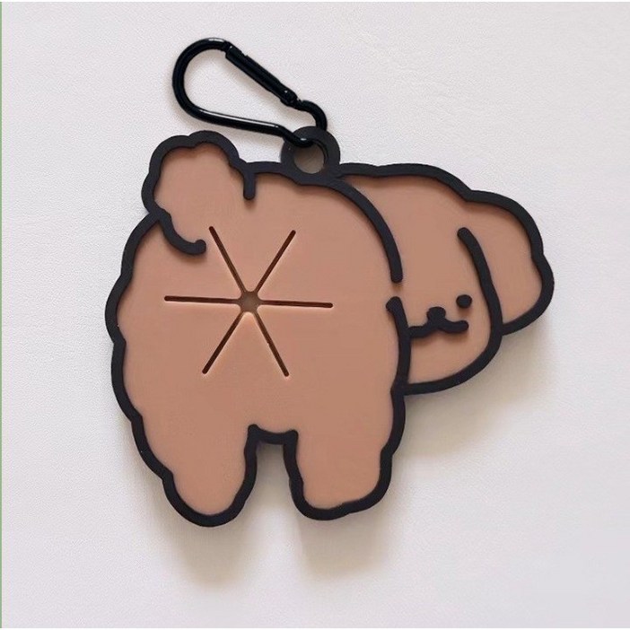 강아지 배변봉투걸이 풉고리 풉 백 똥봉투걸이 홀더 키링 똥츄 고리