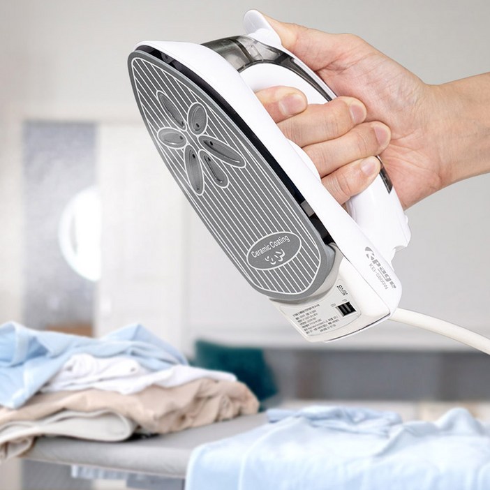 케이페이지 접이식 휴대용 미니 스팀 전기 다리미 여행용 110V 220V 겸용 유선 다리미