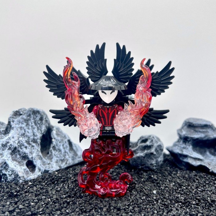 커스텀블록moc 데빌 천사 캐릭터 피규어 호환 블록