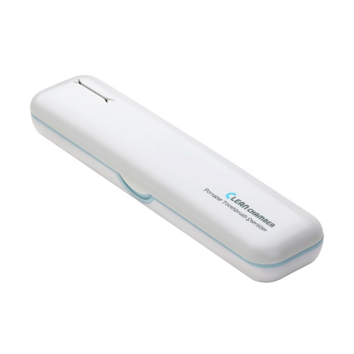 클린챔버 국내제조 UV LED USB C타입 충전식 휴대용 칫솔살균기 CCC110, 화이트, CCC110