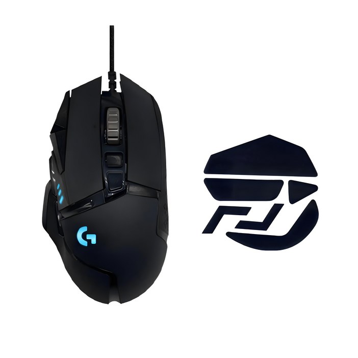 로지텍 G502 HERO 게이밍 마우스 마우스피트 세트