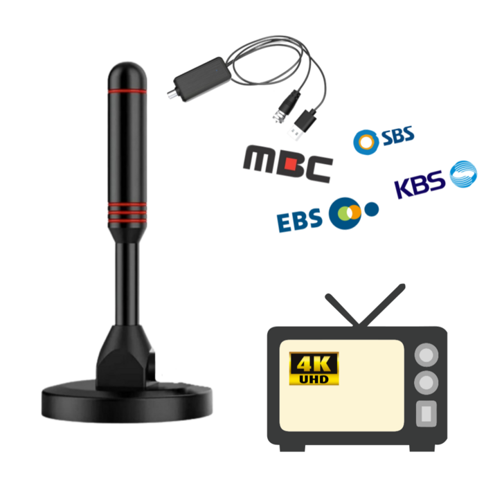 퓨어퍼스트 지상파 UHD TV 안테나, 1개