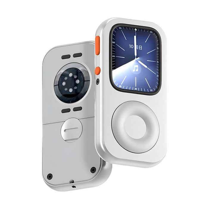 RePod C1 애플워치 음악 케이스 아이팟 레트로 디자인  풀 알루미늄 바디 4445mm 호환 운동 액세서리