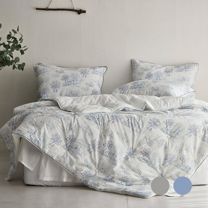 뜨왈 고밀도x텐셀모달 백화점 호텔식 사계절 스프레드 SQ