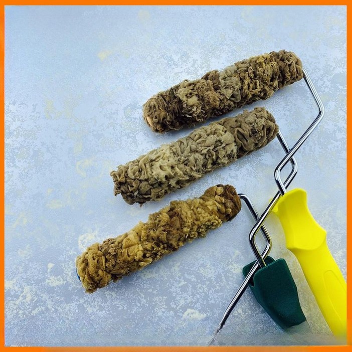 텍스처 아트 페인트 무늬로라 롤러 천연해초면 브러쉬