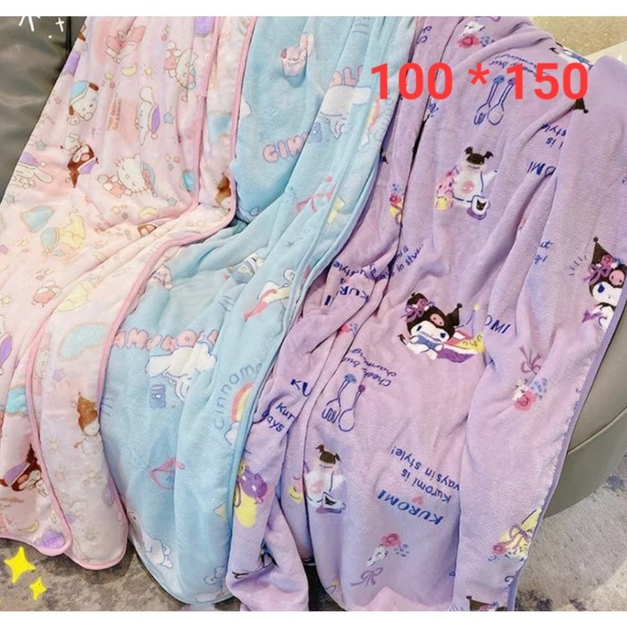 블링스쿨 산리오 무릎담요 100 150 블링스쿨 산리오 무릎담요 100 150