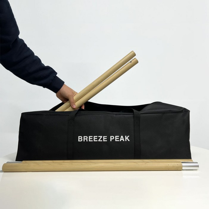 브리즈피크 멀티 폴대 텐트 가방 대형 다용도 수납 파우치, 1개