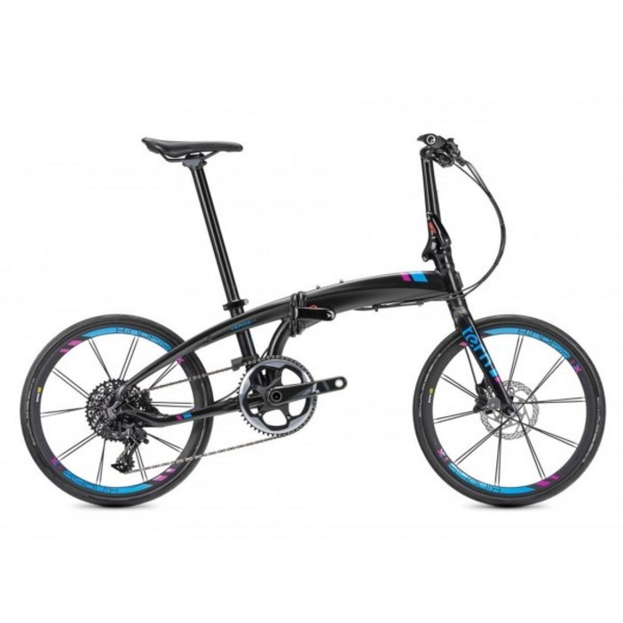 TERN 턴 버지 X11 고성능 접이식미니벨로 하이엔드 사틴블랙블루마젠타