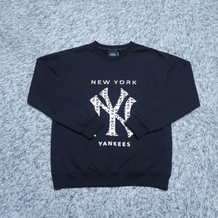 MLB)100 남자 양키즈 맨투맨티셔츠 중고구제빈티지샵
