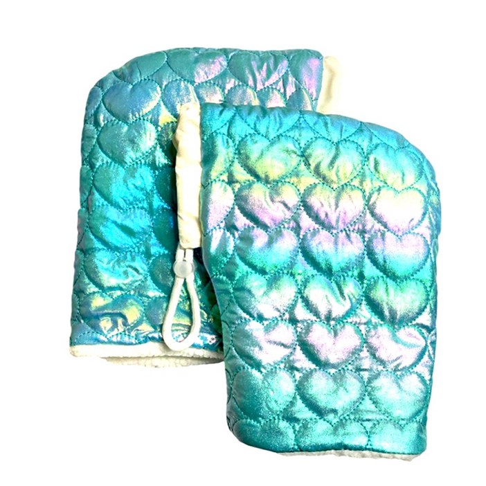 셀렉트템 킥보드 자전거 방한장갑 핸드워머 핸드머프 겨울, 4세트, 카멜레온