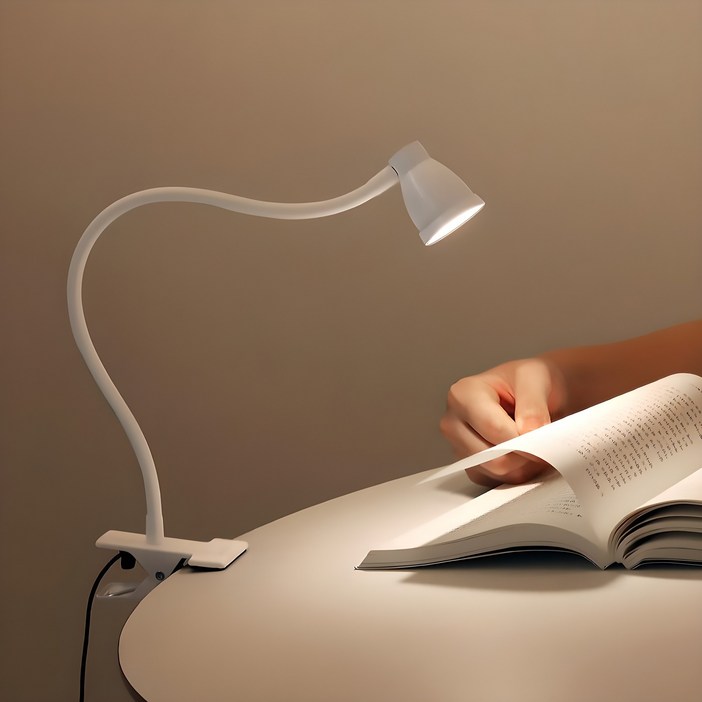 플랜룩스 민코 LED 집게 스탠드