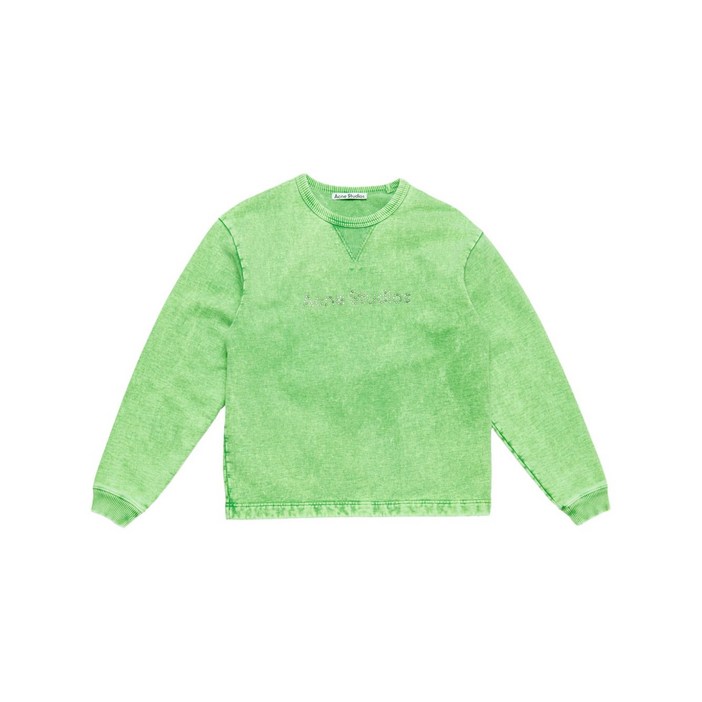 아크네 스튜디오 스터드 로고 스웨트셔츠