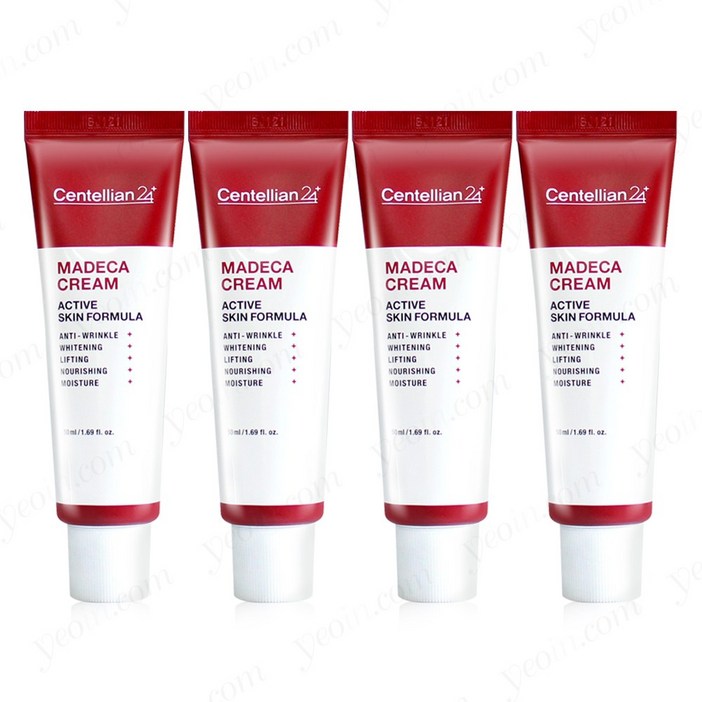 동국제약 센텔리안24 마데카크림 액티브스킨 포뮬러 50ml4개 시즌5 보습 촉촉, 4개, 50ml