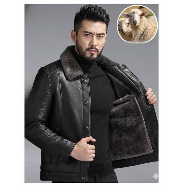 양가죽무스탕 남자 리얼 무스탕자켓 양털 재킷 아우터 무스탕점퍼 톰하디