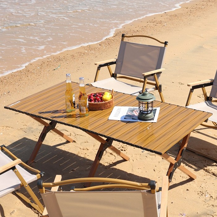 (한정 재고정리) 접이식 캠핑 테이블 120/ 90CM