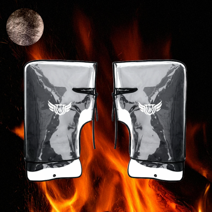 킥플 오토바이 자전거 핸들 방한토시 극세사 배달장갑 방한장갑세트