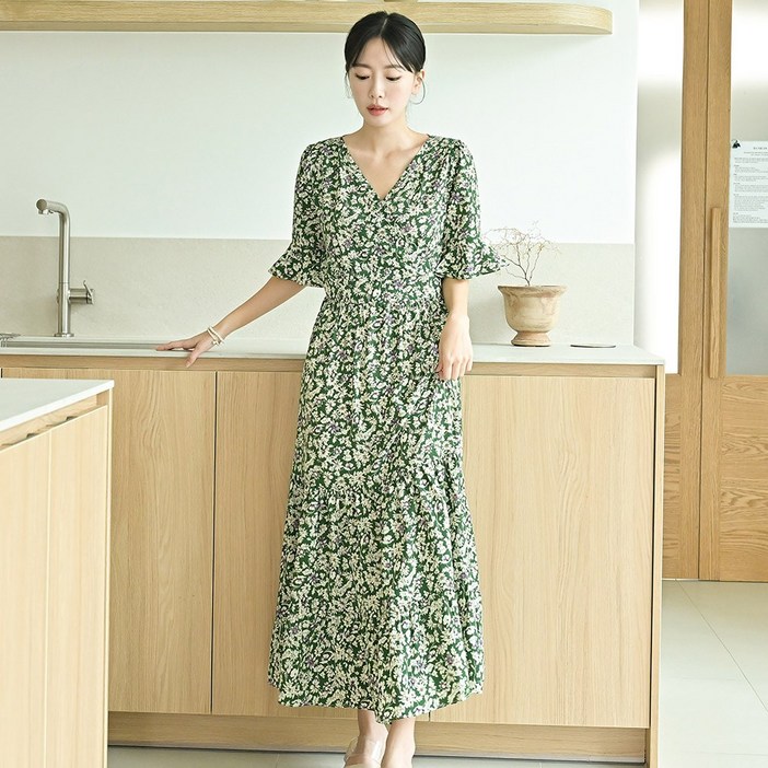 헤링본 여름 롱 비치원피스 반팔 휴양지 바캉스룩 HH151 헤링본 여름 롱 비치원피스 반팔 휴양지 바캉스룩 HH151