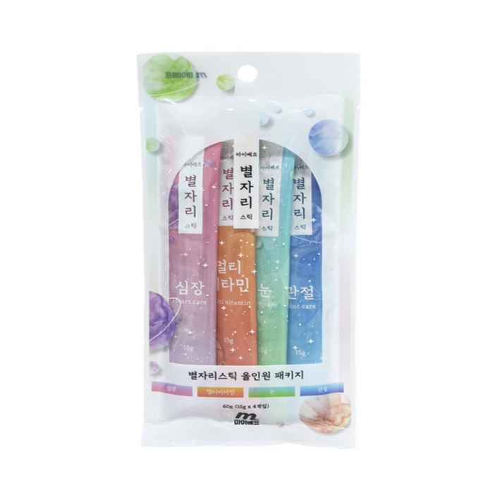 마이베프 강아지 고양이 간식 별자리스틱 4p 마이베프 강아지 고양이 간식 별자리스틱 4p