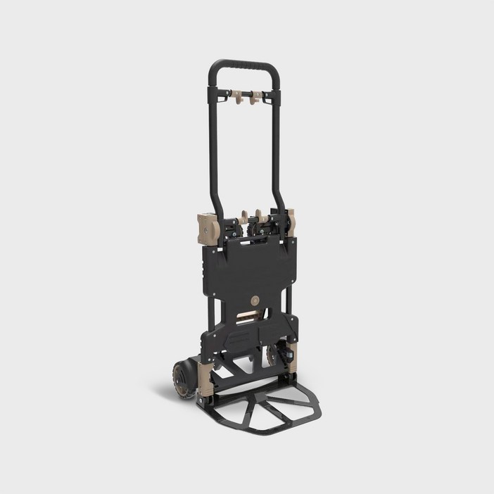 코드리빙 접이식 핸드카트 손수레 구르마 2way 브레이크 B120KPTB, 단일 색상, 1개