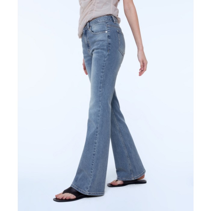 브랜드정품 인스턴트펑크 소프트 부츠컷 데님 팬츠 바지