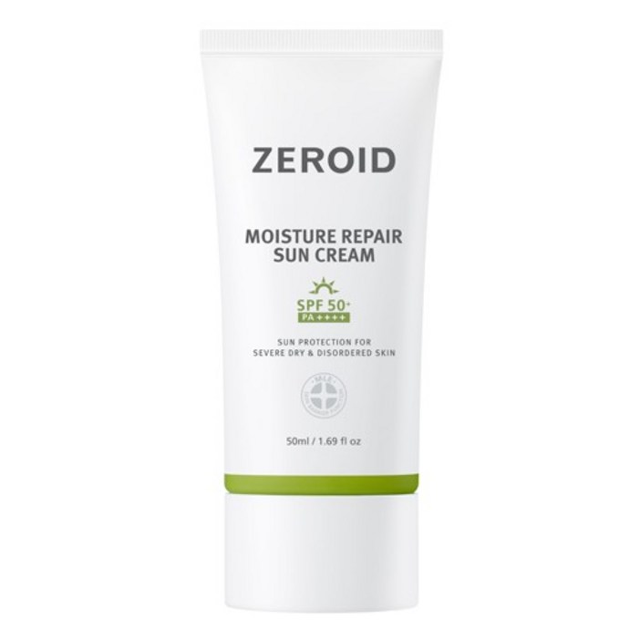 [제로이드] 모이스처 리페어 선크림 SPF50+/PA++++ 50ml, 1개, 50ml