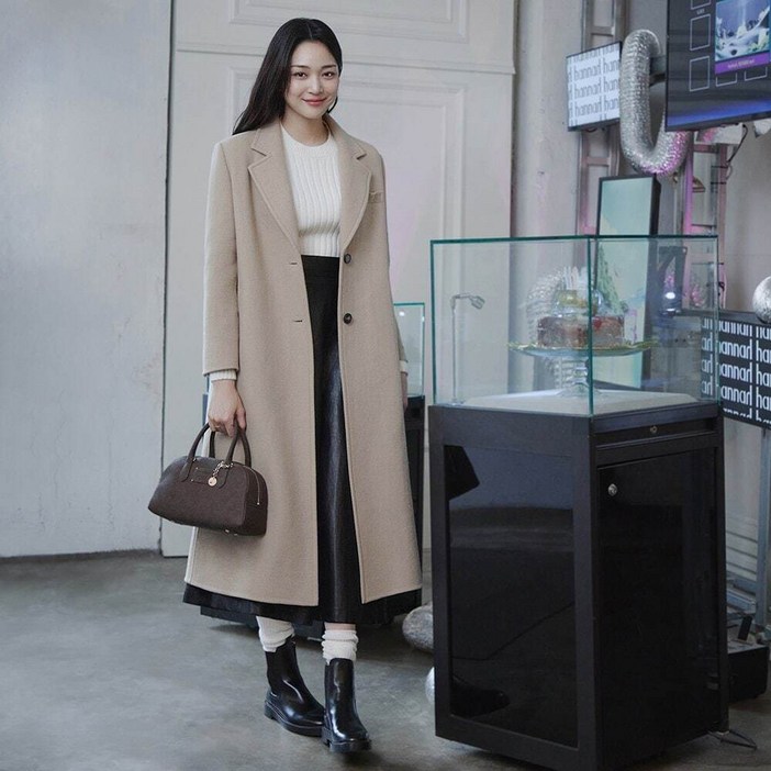 잇미샤 24 FW 투버튼 핸드메이드 코트 ITOBZHL740 155394