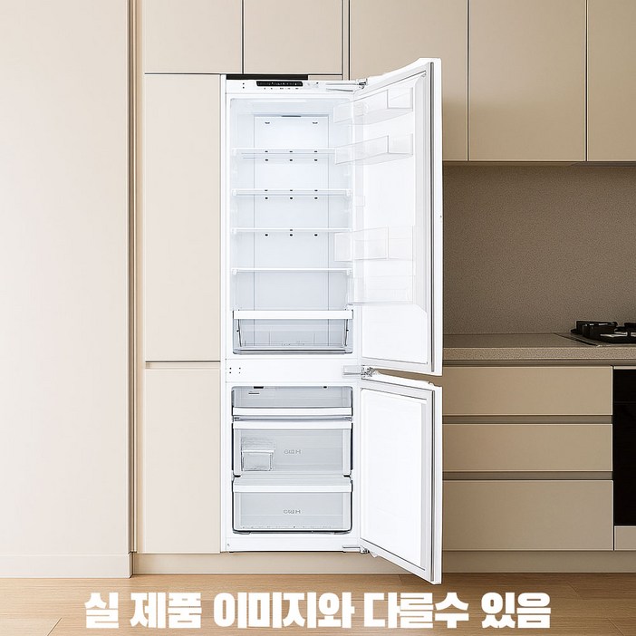 [LG전자] M272PR35BR 디오스 빌트인 콤비냉장고 2도어 상하형 273L 간냉식 색상:화이트 우경첩 전국무료배송