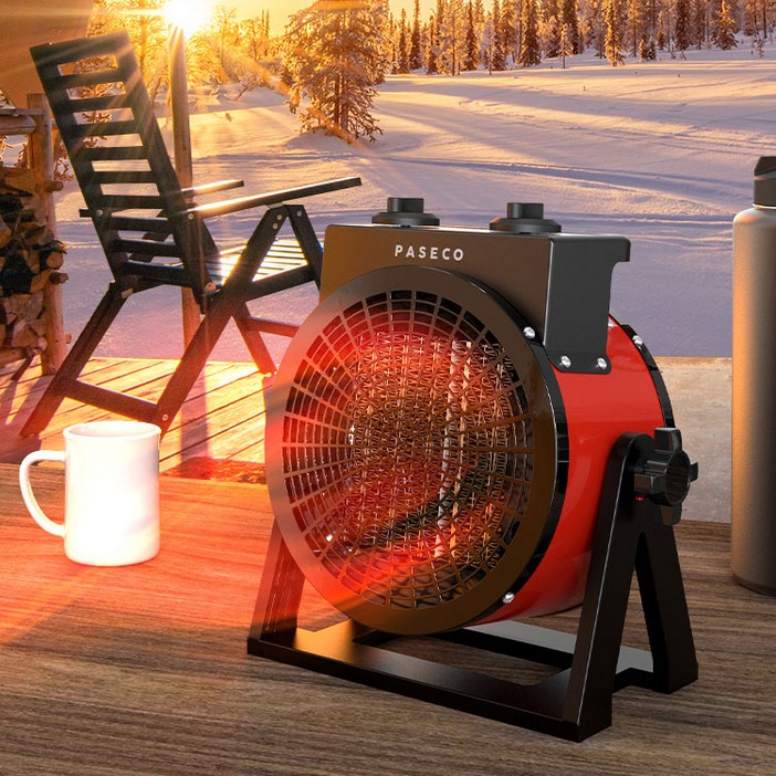 파세코 PTC 팬히터 2K 휴대용 캠핑 공업용 산업용 전기히터 온풍기 전기난로