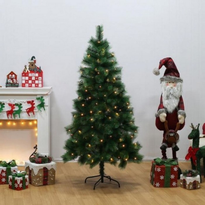 180cm 고급 솔잎 크리스마스 트리 교회 유치원