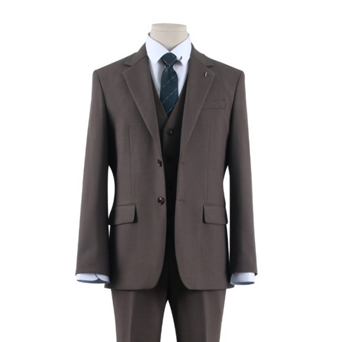 사계절 솔리드 셋업 브라운 정장세트 TSU315068