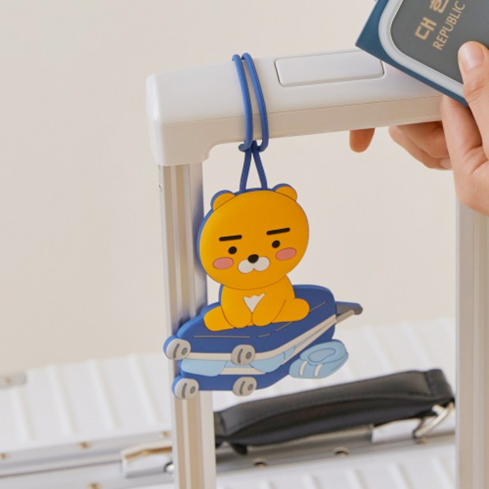 카카오프렌즈 캐리어 러기지택 라이언