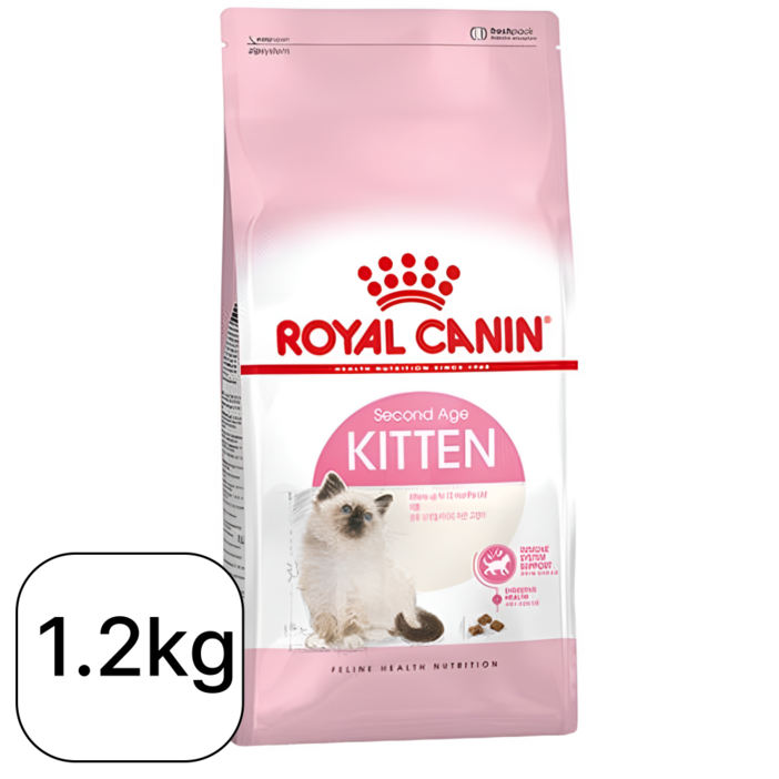 로얄캐닌 고양이 키튼 400g, 1.2kg, 4kg, 10kg 사은품 습식파우치1개 증정 로얄캐닌 고양이 키튼 400g, 1.2kg, 4kg, 10kg 사은품 습식파우치1개 증정
