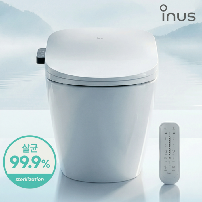 이누스 리모컨 직수형 비데