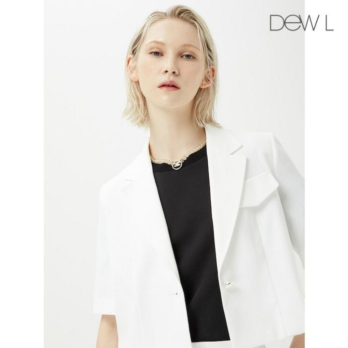 듀엘 소로나 셋업 크롭 자켓 WHD242MSF233 654723