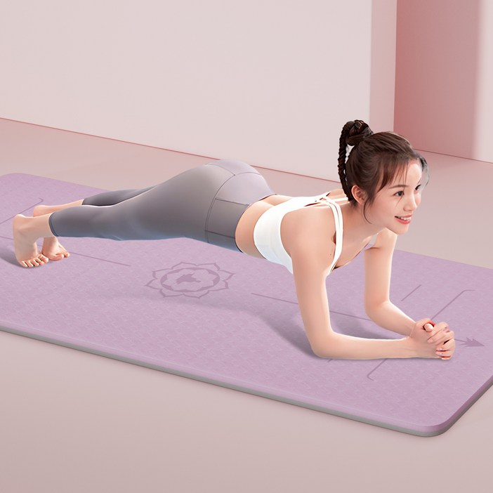 원트두 요가매트 TPE 소음 양면 논슬립 필라테스 운동매트