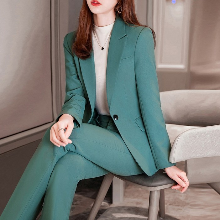대박난박양 글로스 싱글 정장 셋업 대박난박양 글로스 싱글 정장 셋업