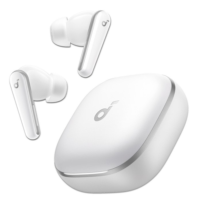 앤커 사운드코어 리버티5 노이즈캔슬링 블루투스이어폰, 화이트, A3957