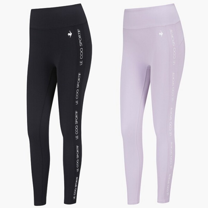 르꼬끄 스포르티브 르꼬끄 여성 하이라이즈 면 터치 베이직 레깅스 QP122OPF11