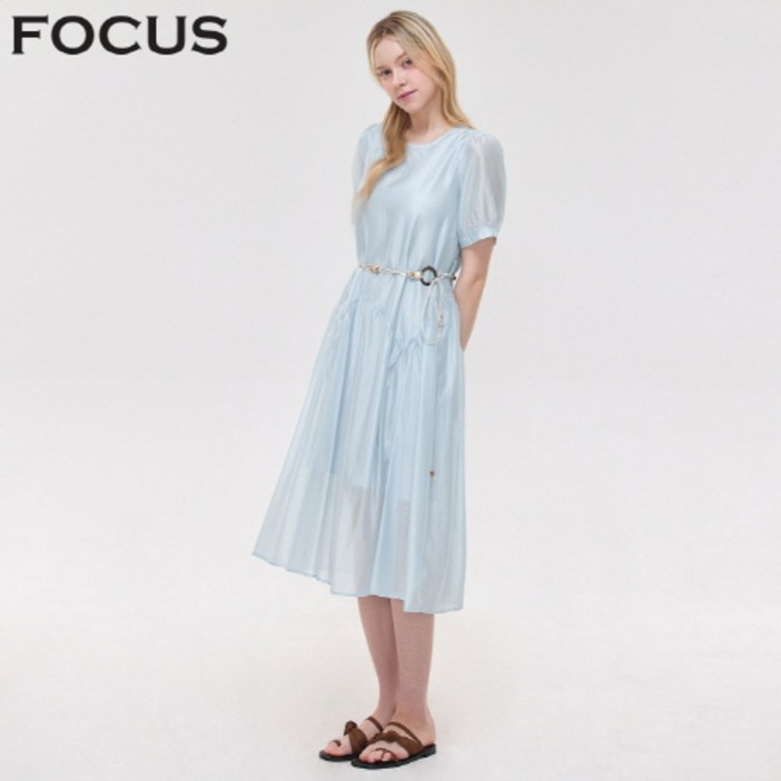 벨트 셋 오간자 롱 원피스_VFI5M3OP3131