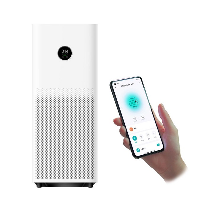 xiaomi 샤오미 미지아 공기청정기 4Pro 초미세먼지 청정기 넓은 면적 고효율 공기 정화기 샤오미 미에어 4 프로 공기청정기 ACM15SC