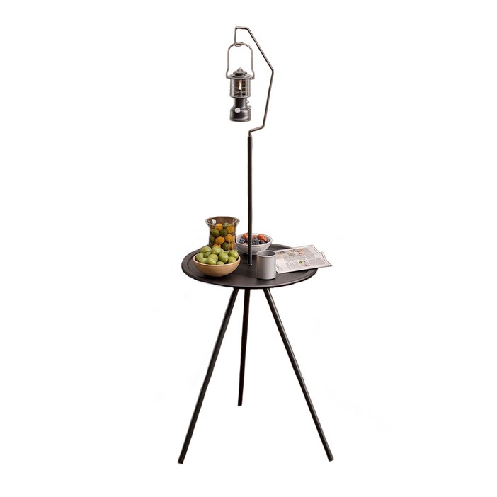 디프 미니 캠핑 테이블 높이조절 랜턴걸이