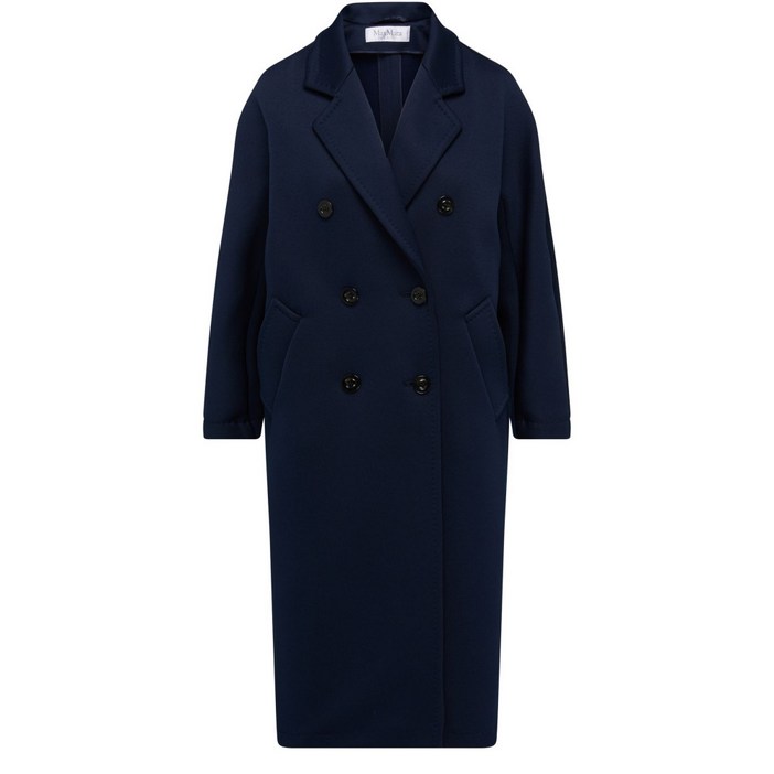 MAX MARA 마담 아이콘 라이트 에디션 101801 코트 네이비 품절 상품 여성 트렌드 패션 겨울 캐시미어