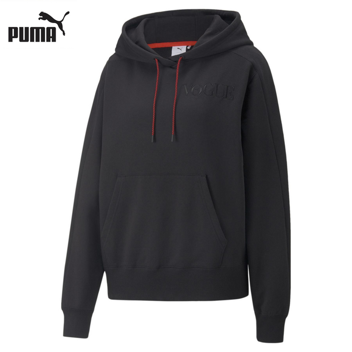 푸마 공용 푸마X보그 후드 트레이닝 티셔츠 PUMA x VOGUE Hoodie TR 534690 01