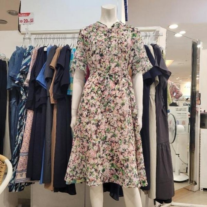 백화점 올리비아하슬러 플라워프린트원피스 OHDMOP207 S34846463 114329