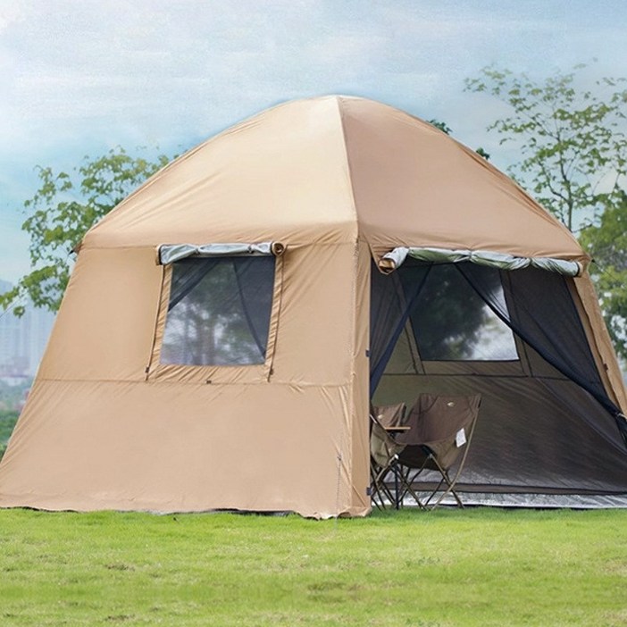 블랙코팅 원터치 타프 스크린 모기장 돔 메쉬 쉘터 타프쉘