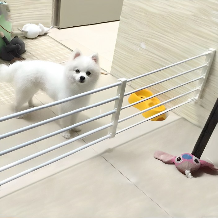 모나코올리브 폭조절 압축 애견 도어펜스