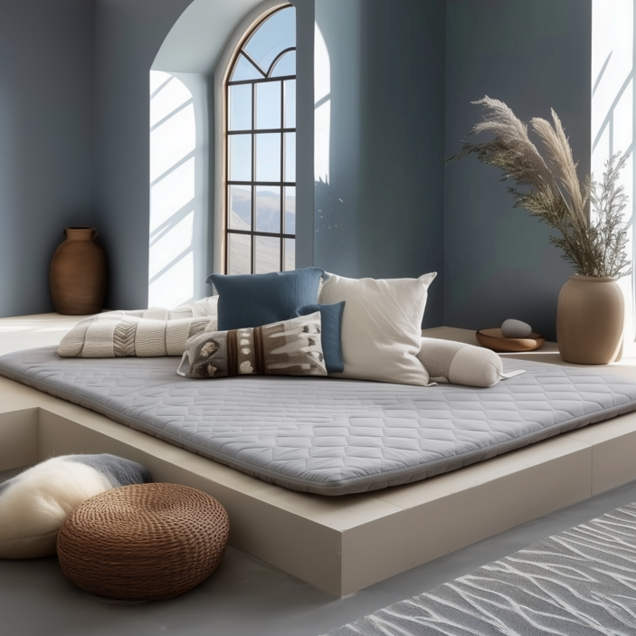 럭스나인 CLT8 라텍스 토퍼 매트리스 핫앤쿨