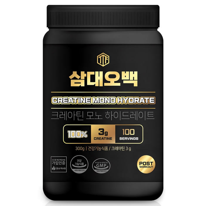 삼대오백 크레아틴 모노 하이드레이트, 300g, 1개 삼대오백 크레아틴 모노 하이드레이트, 300g, 1개