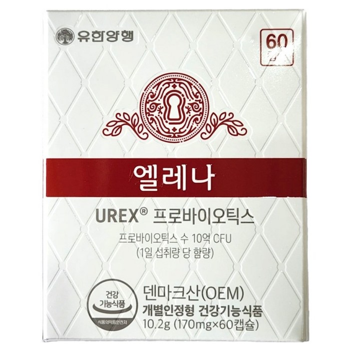 엘레나 유산균, 60정, 1개