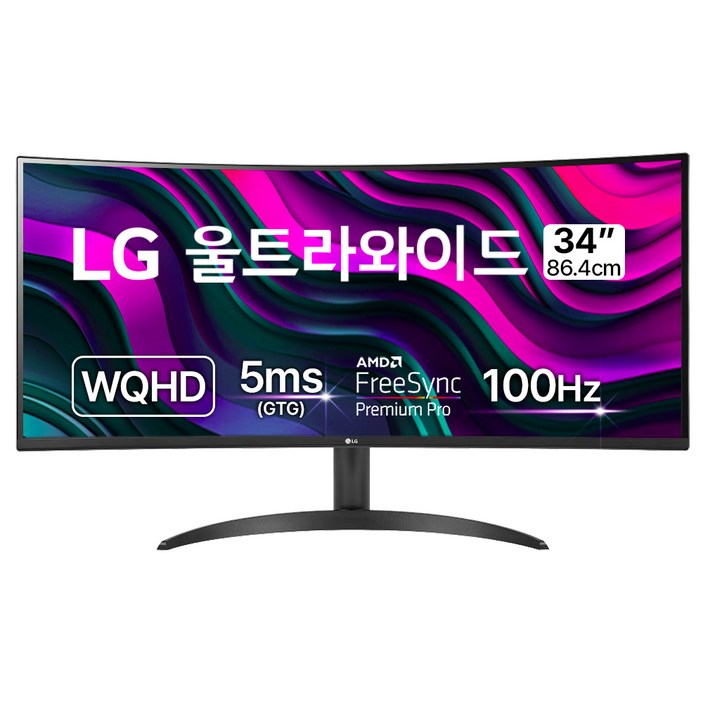 LG전자 WQHD 울트라 와이드 모니터